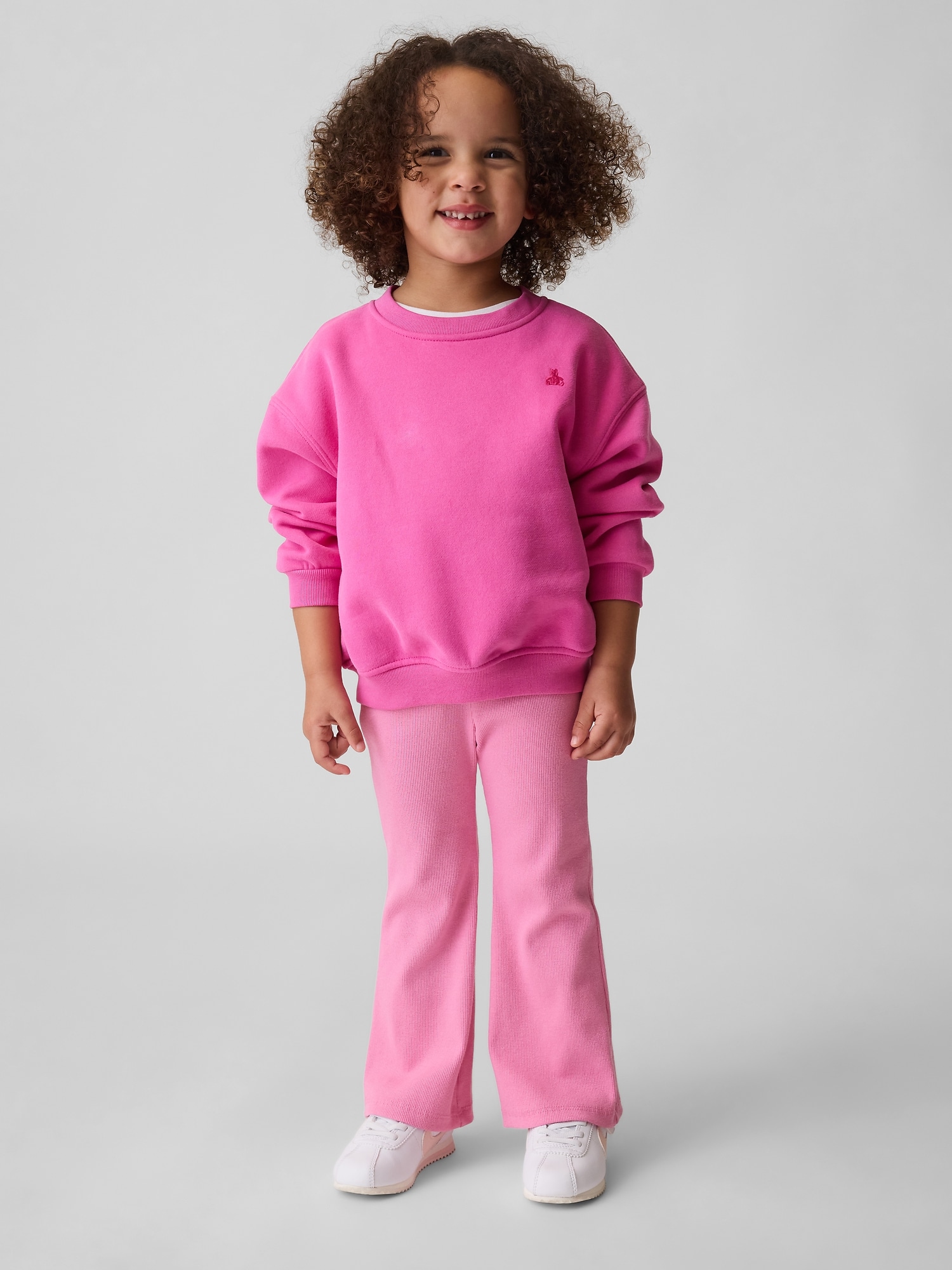 LEGGING ÉVASÉ AGENCEZ À VOLONTÉ EN TRICOT CÔTELÉ POUR BÉBÉ ET TOUT-PETIT