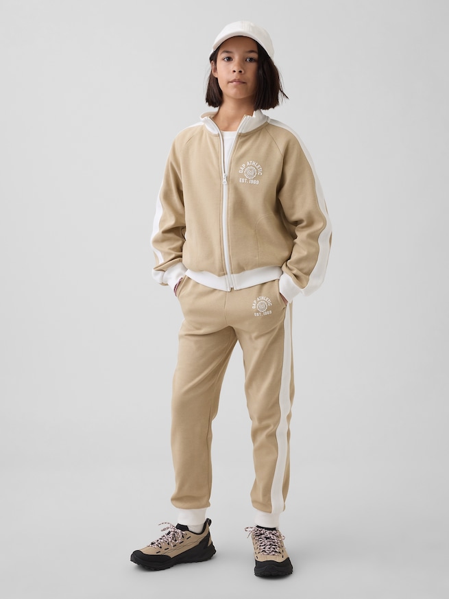 GapFit テック Athleticロゴ ジョガーパンツ (キッズ)-0