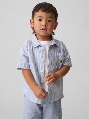 コットンリネンシャツ (幼児・ベビー)