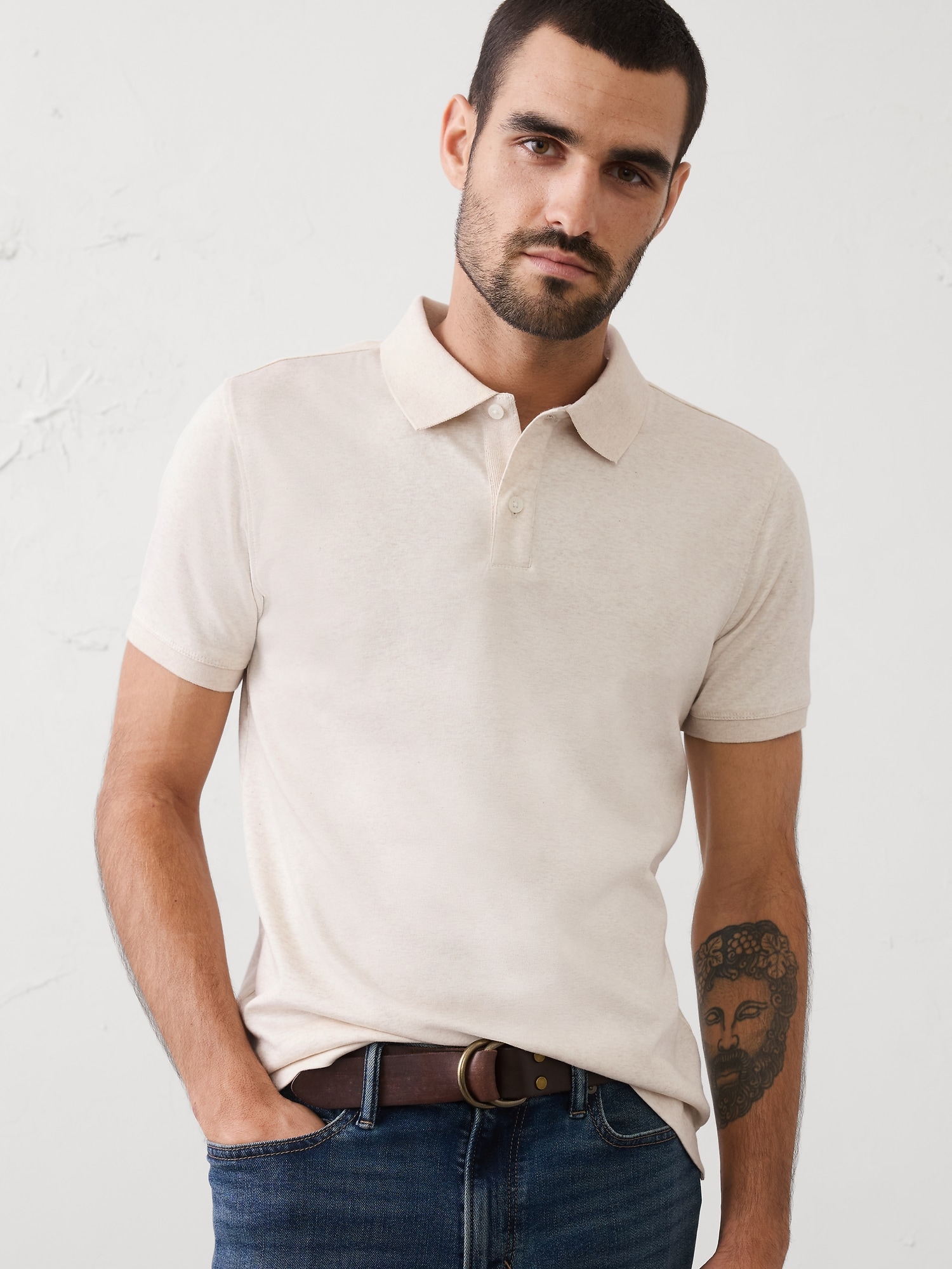 Slim Luxe Touch Polo