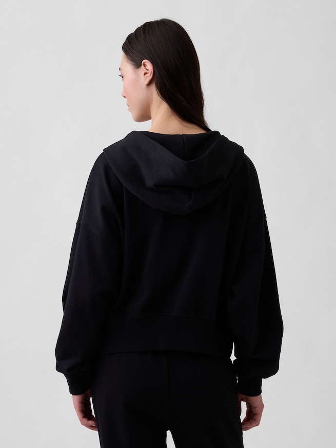 ヴィンテージソフト フレンチテリー ジップアップパーカー-2