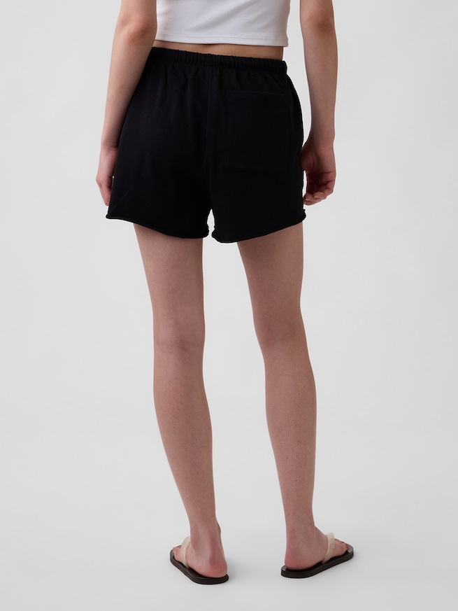 3.5" ヴィンテージソフト フレンチテリー リラックスフィット スウェットショートパンツ-3