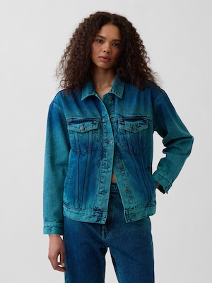 Gap &times; HFR オーバーサイズ アイコン デニムジャケット by IGDALYAH