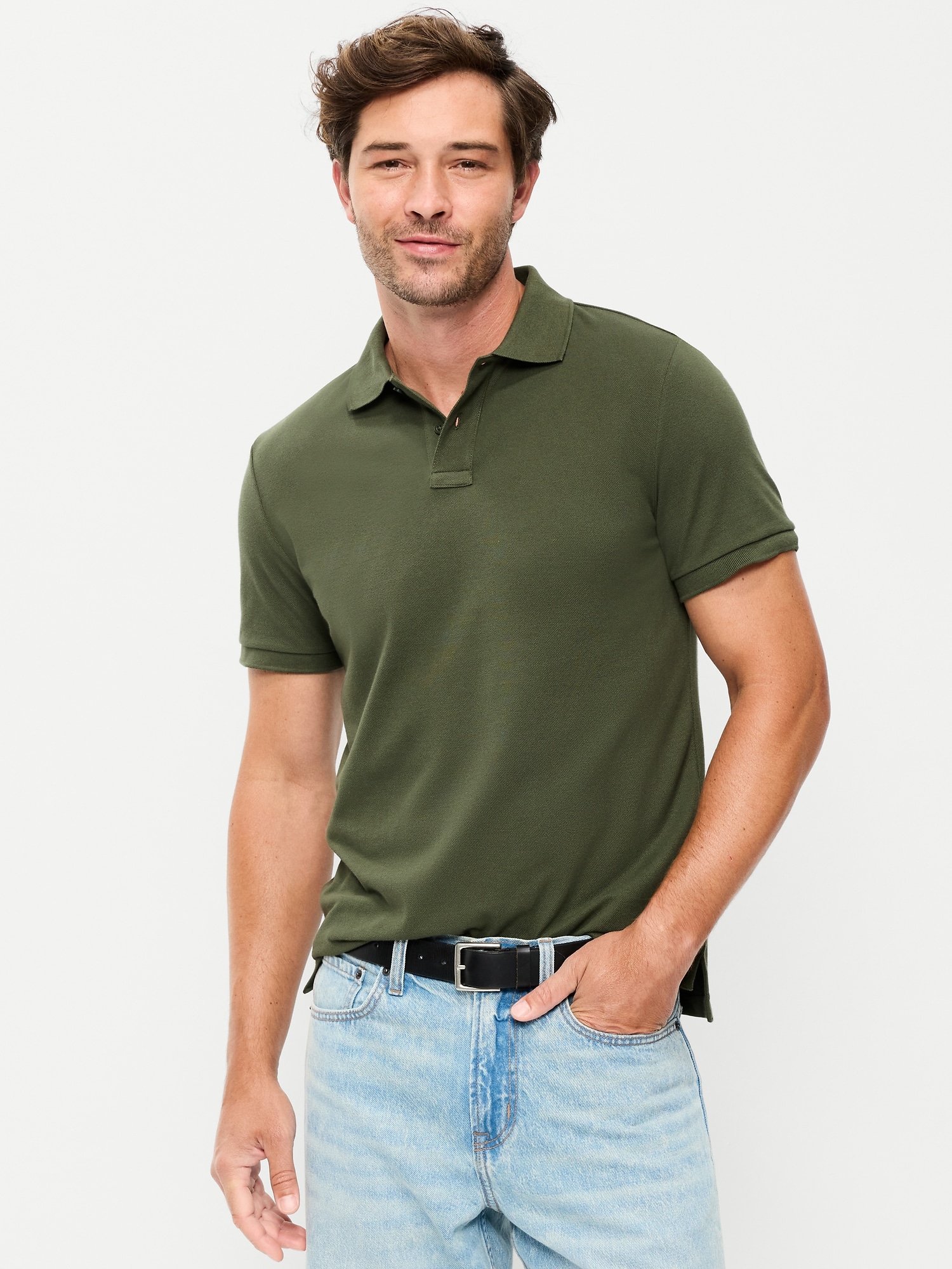 POLO EN PIQUÉ À COUPE CLASSIQUE