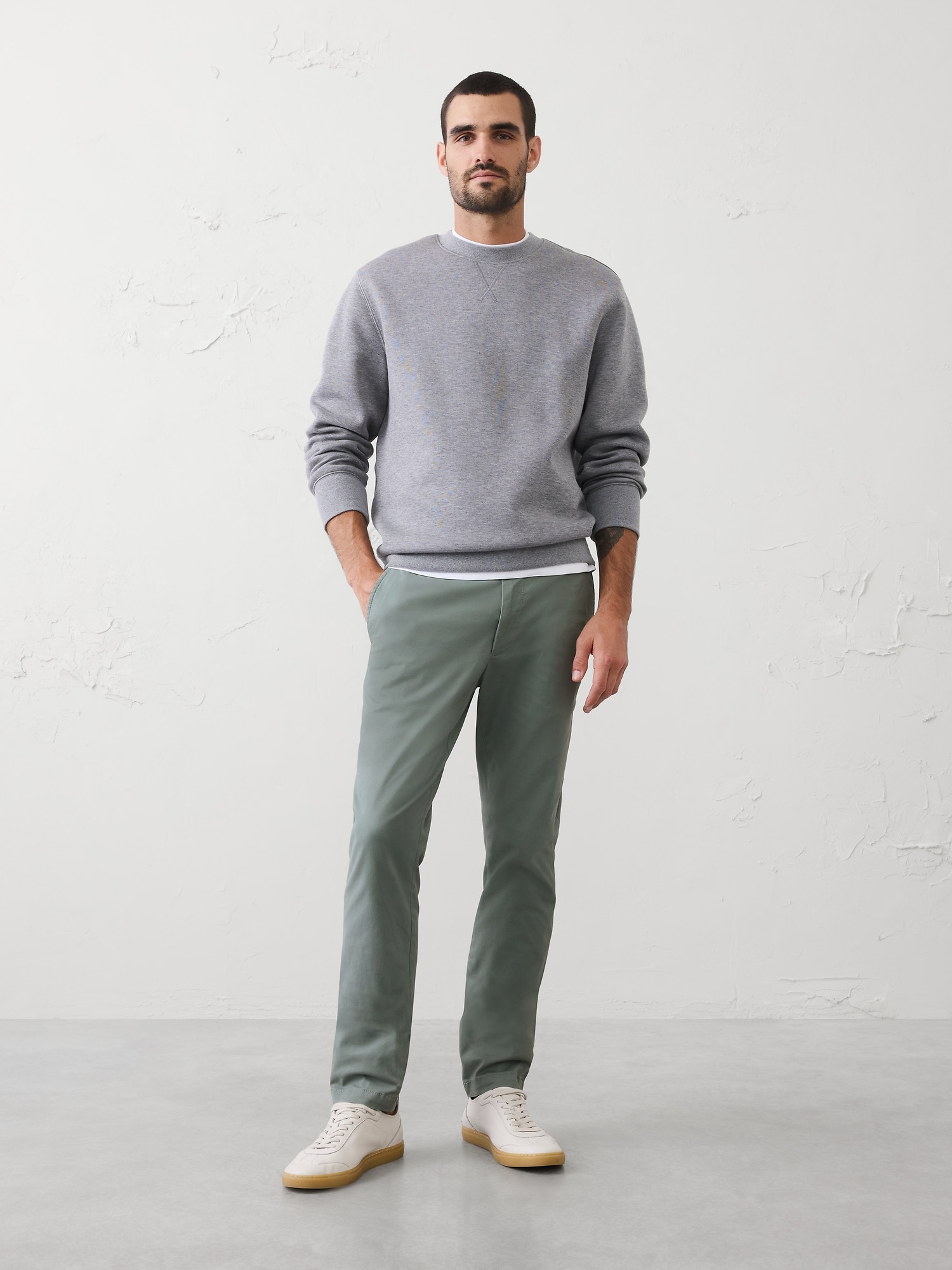 Skinny Lived-In Chino