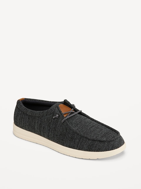Knit Deck Loafers for Men