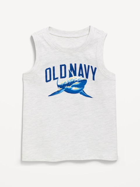 Logo-Graphic Tank Top for Toddler Boys
