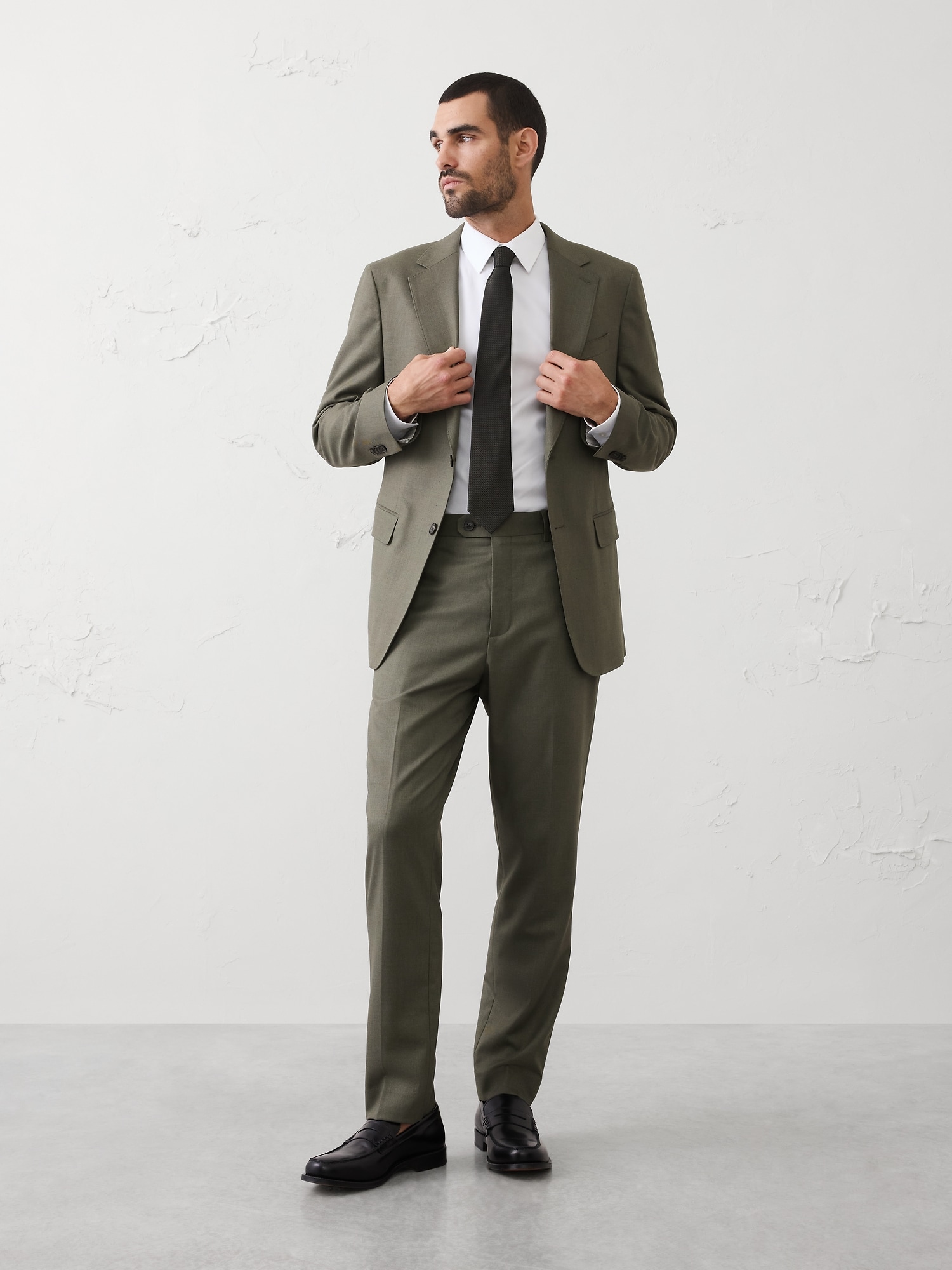 Sharkskin Suit Trouser