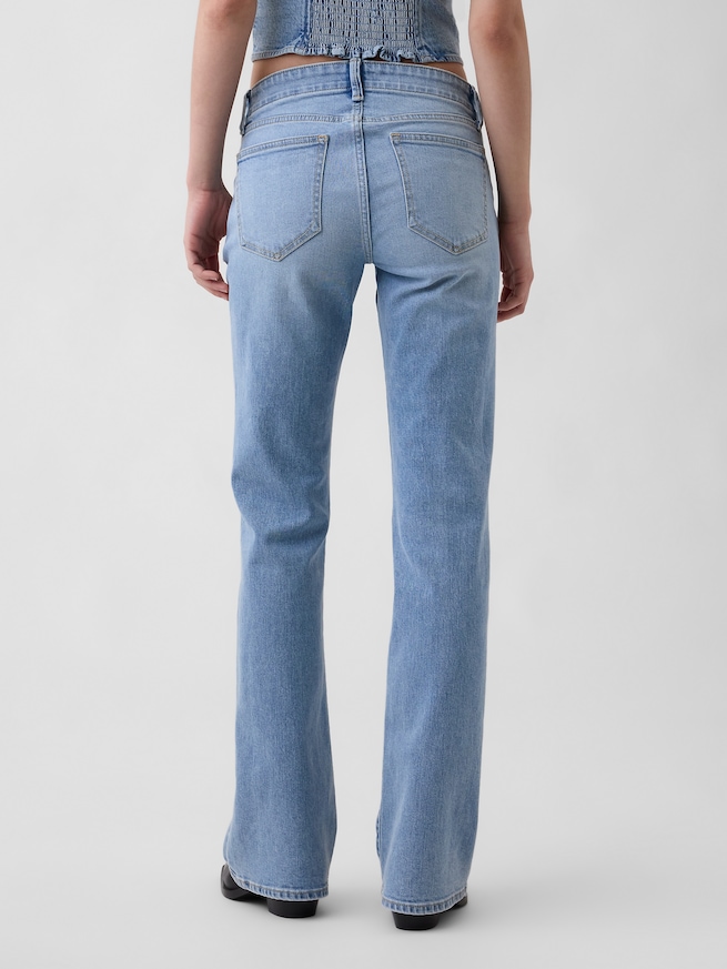 ローライズ ロング＆リーン セーラーデニムパンツ-3