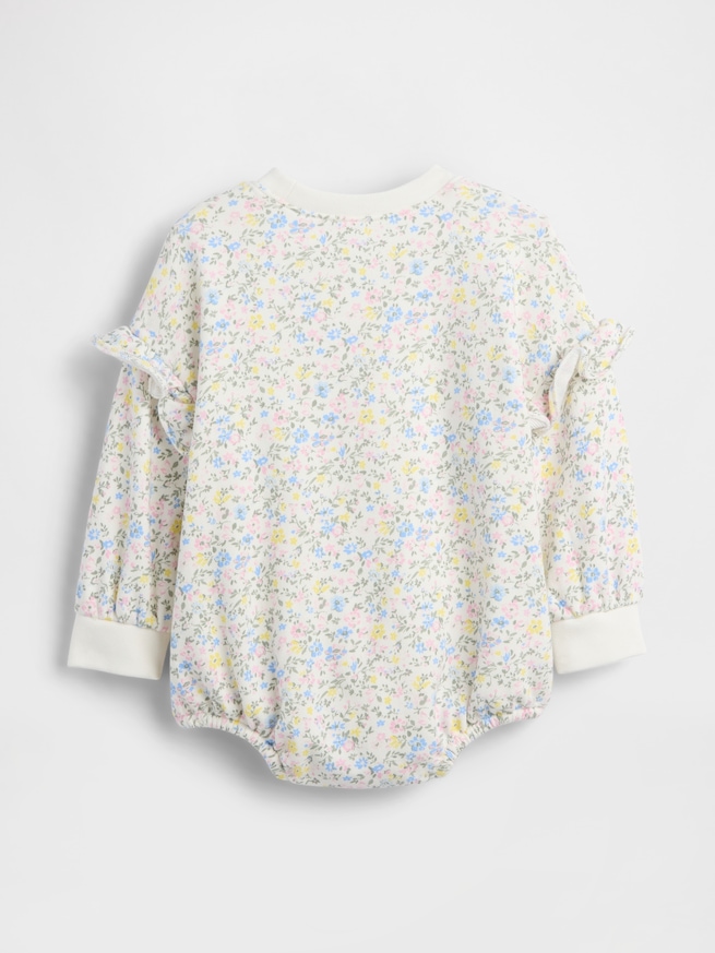 ヴィンテージソフト フレンチテリー バブルボディスーツ (ベビー)-1