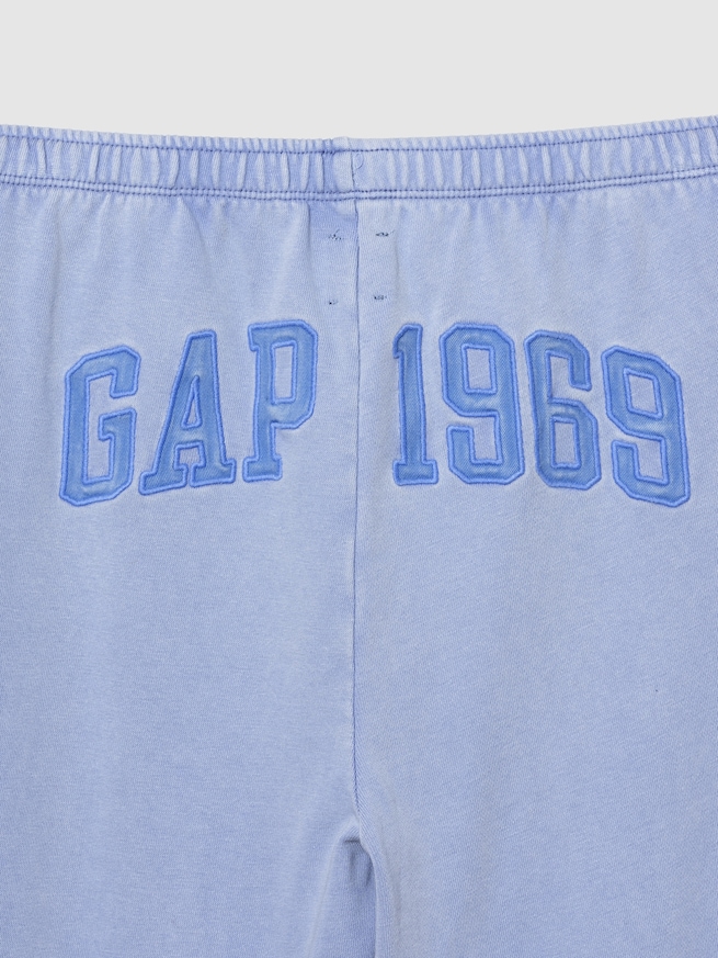 フレンチテリー GAP1969ロゴ バギースウェットパンツ-5