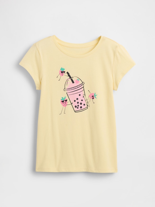 グラフィックTシャツ (キッズ)-1