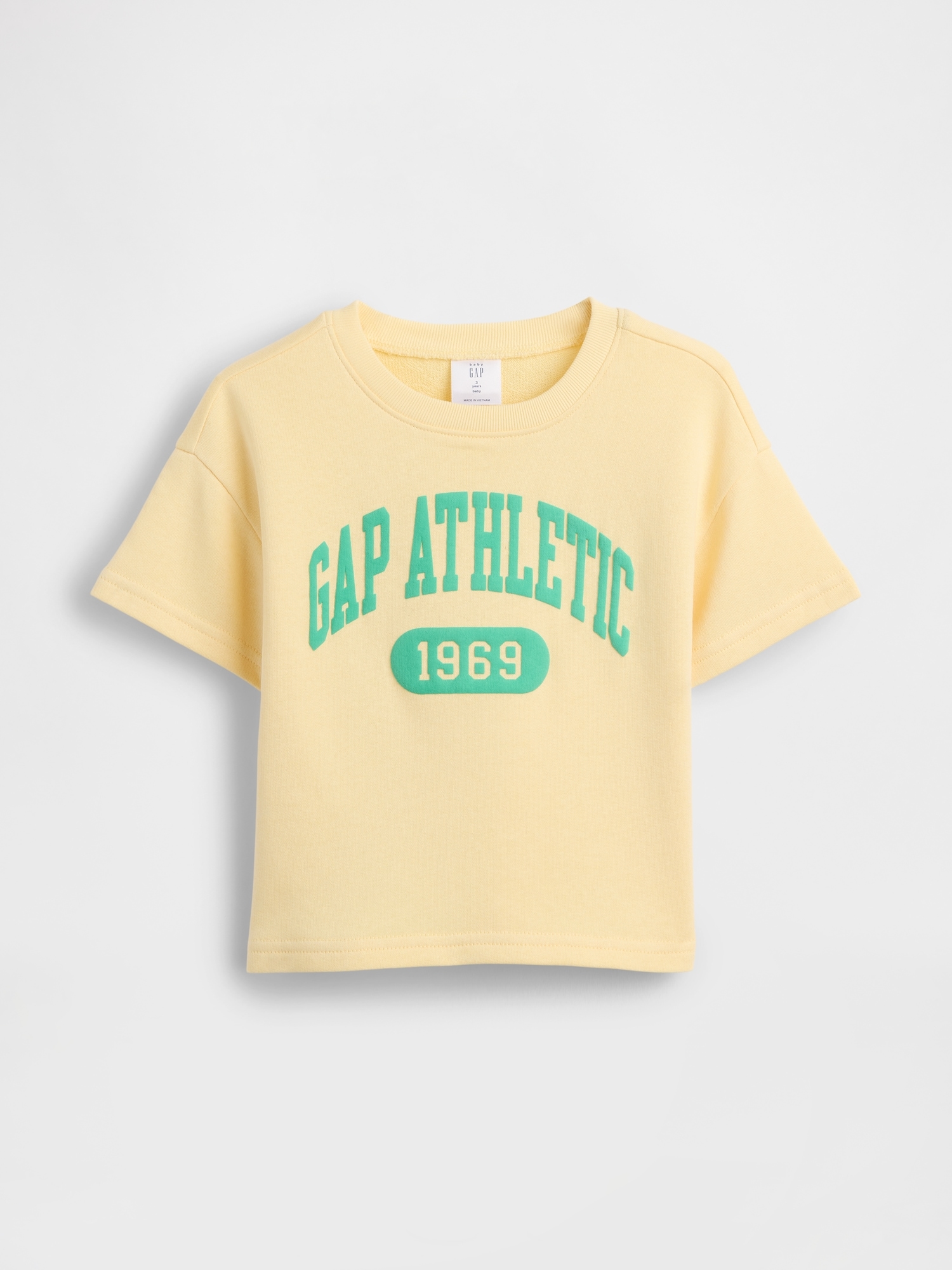 babyGap フレンチテリー 半袖 スウェットシャツ-0