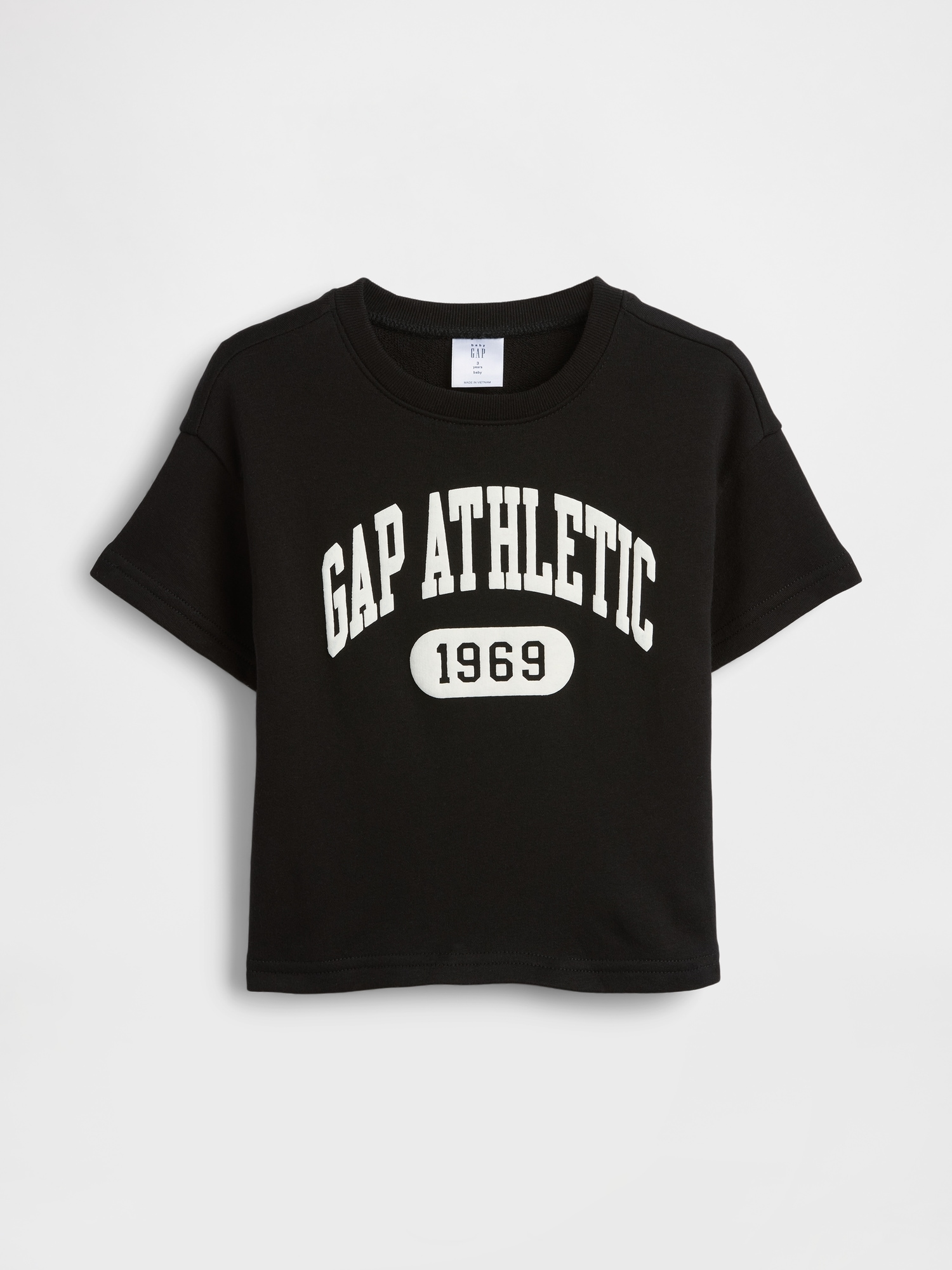 babyGap フレンチテリー 半袖 スウェットシャツ-0