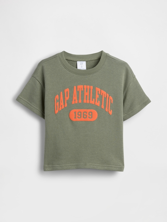 babyGap フレンチテリー 半袖 スウェットシャツ-0