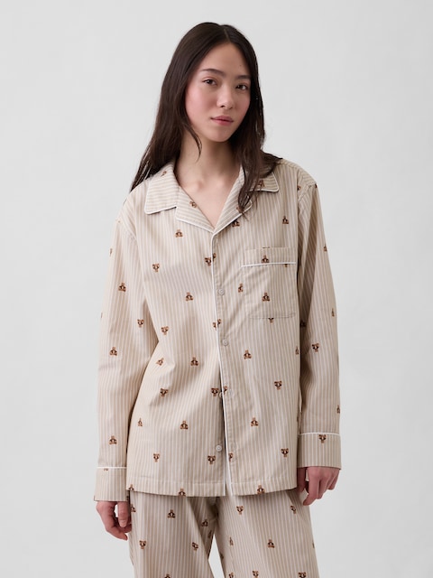 MadeSoft Poplin PJ Shirt