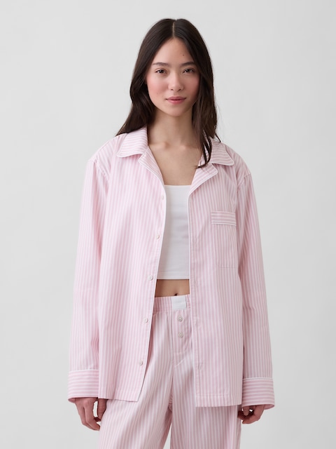 MadeSoft Poplin PJ Shirt