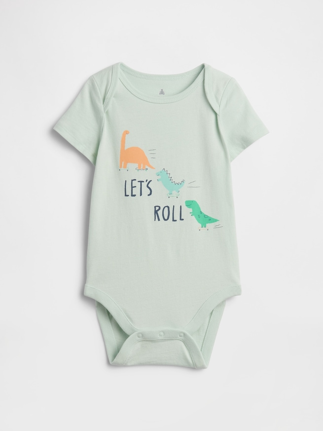 グラフィック ボディスーツ (ベビー)-0