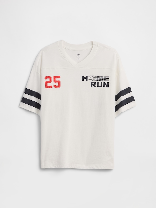 オーバーサイズ サッカーTシャツ (キッズ)-0