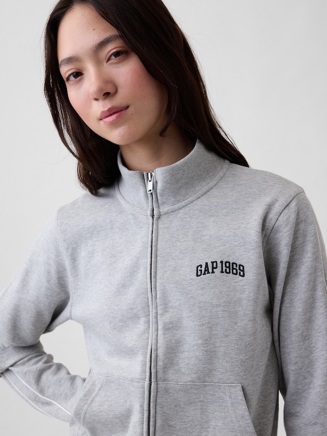 フレンチテリー GAP1969ロゴ トラックジャケット-3