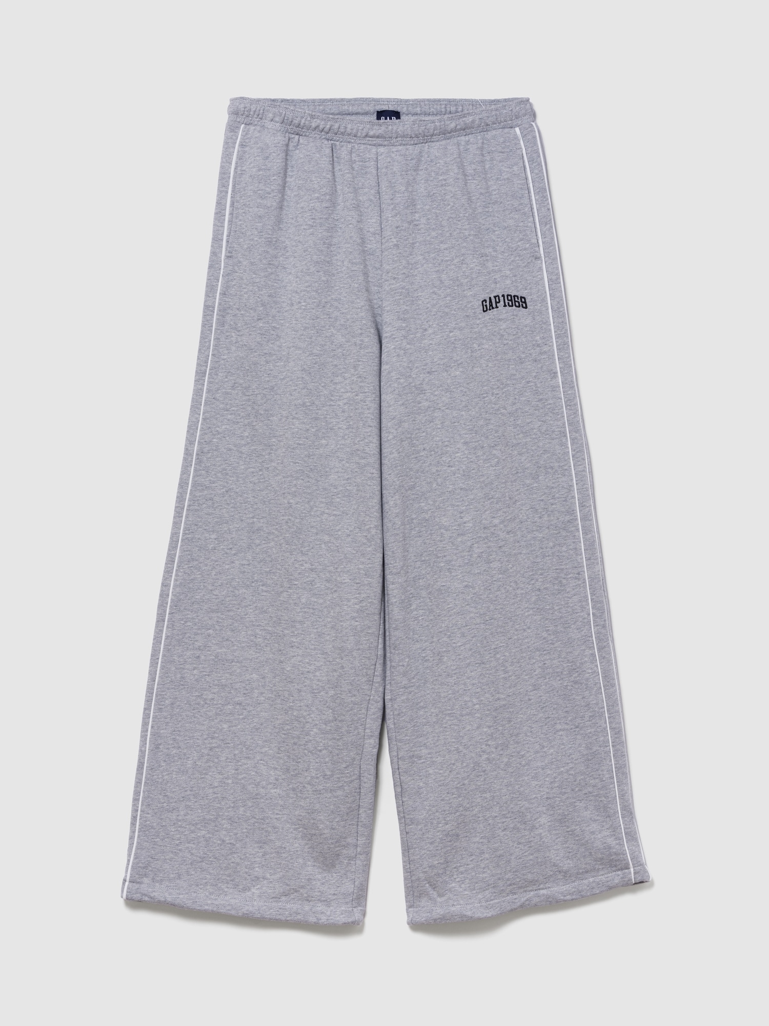 フレンチテリー GAP1969ロゴ バギー ワイドスウェットパンツ-7