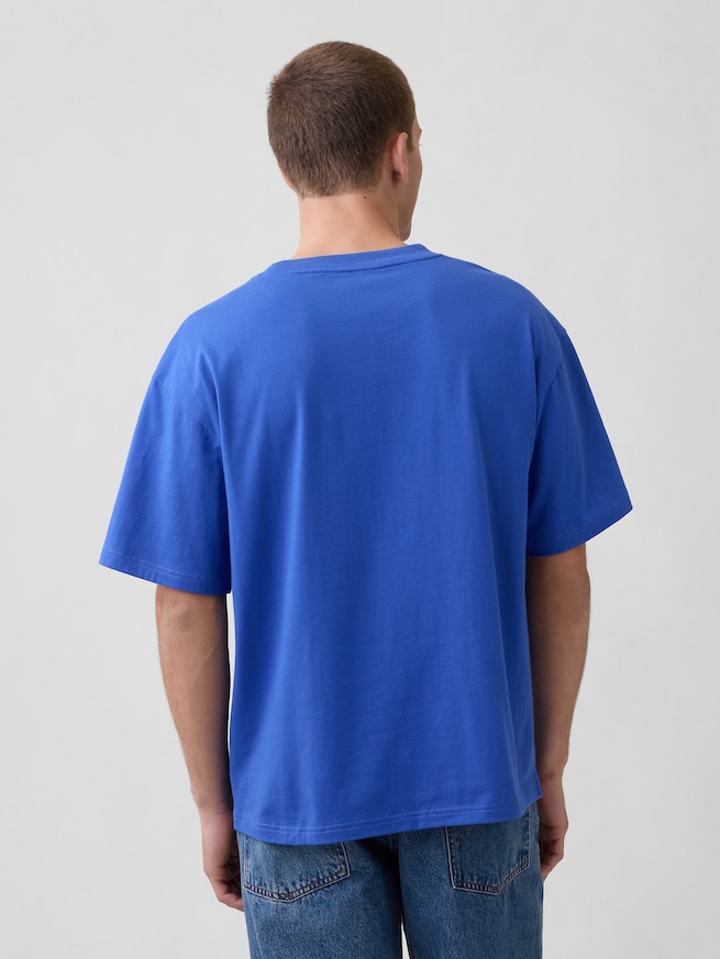 ロバート・インディアナ オーバーサイズ グラフィックTシャツ-2