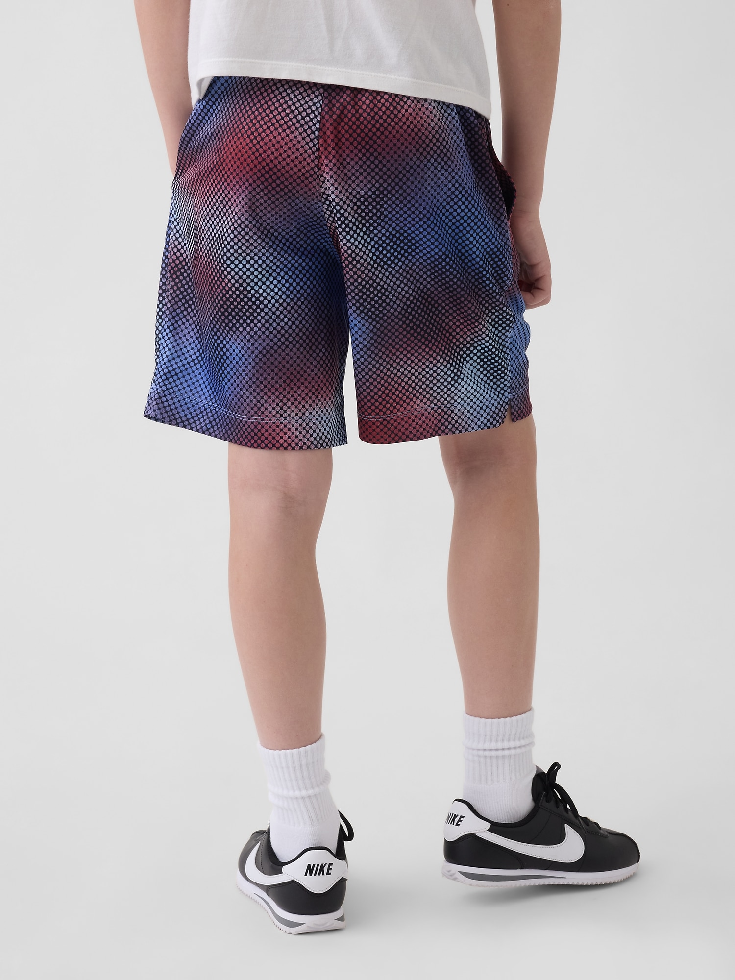 GapFit 6インチ リサイクル メッシュ イージーショートパンツ (キッズ)-3