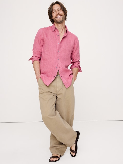 CHEMISE AJUSTÉE EN LIN