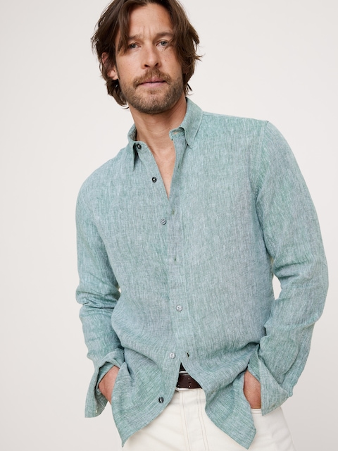 CHEMISE AJUSTÉE EN LIN