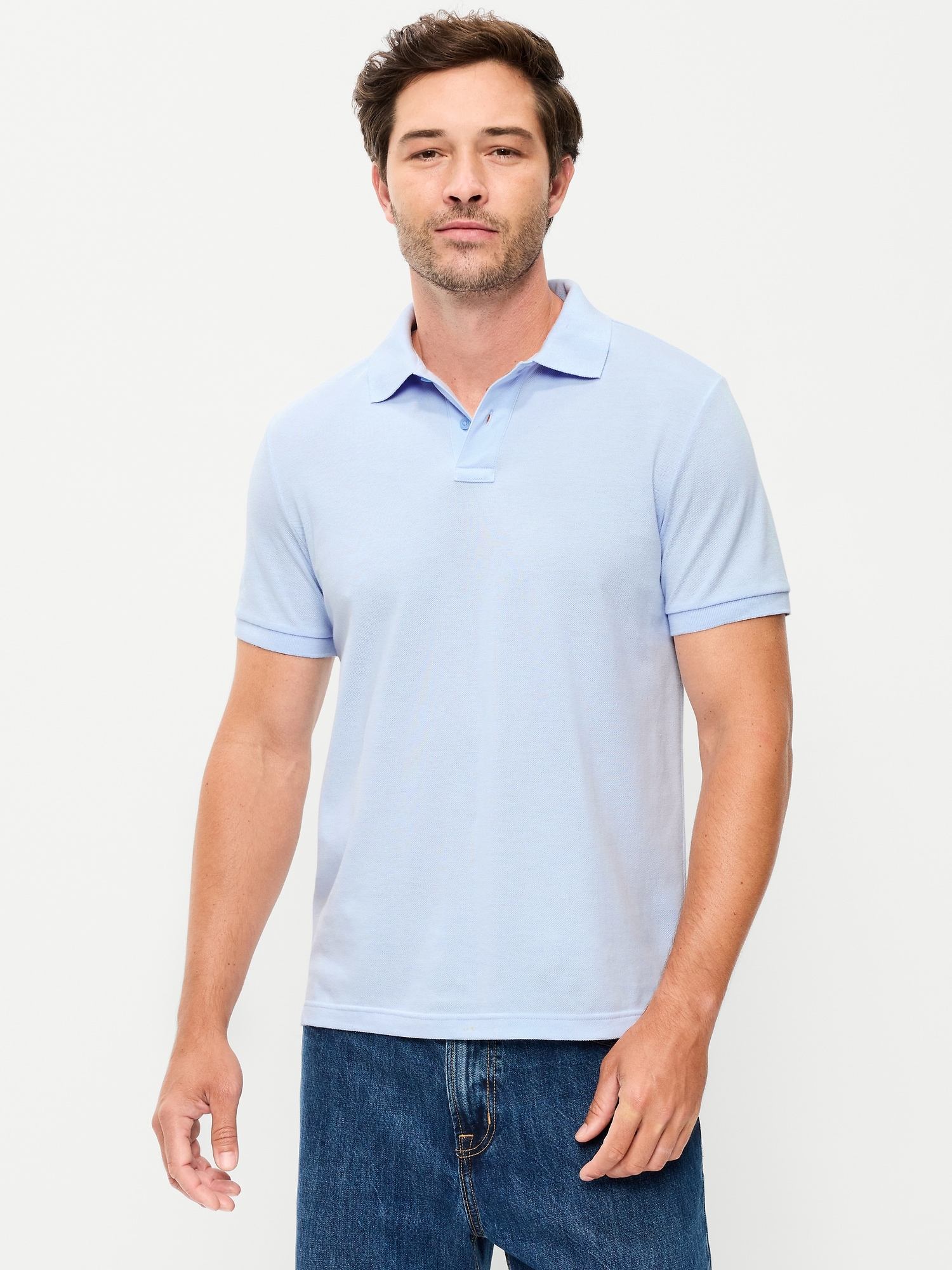 POLO EN PIQUÉ À COUPE CLASSIQUE