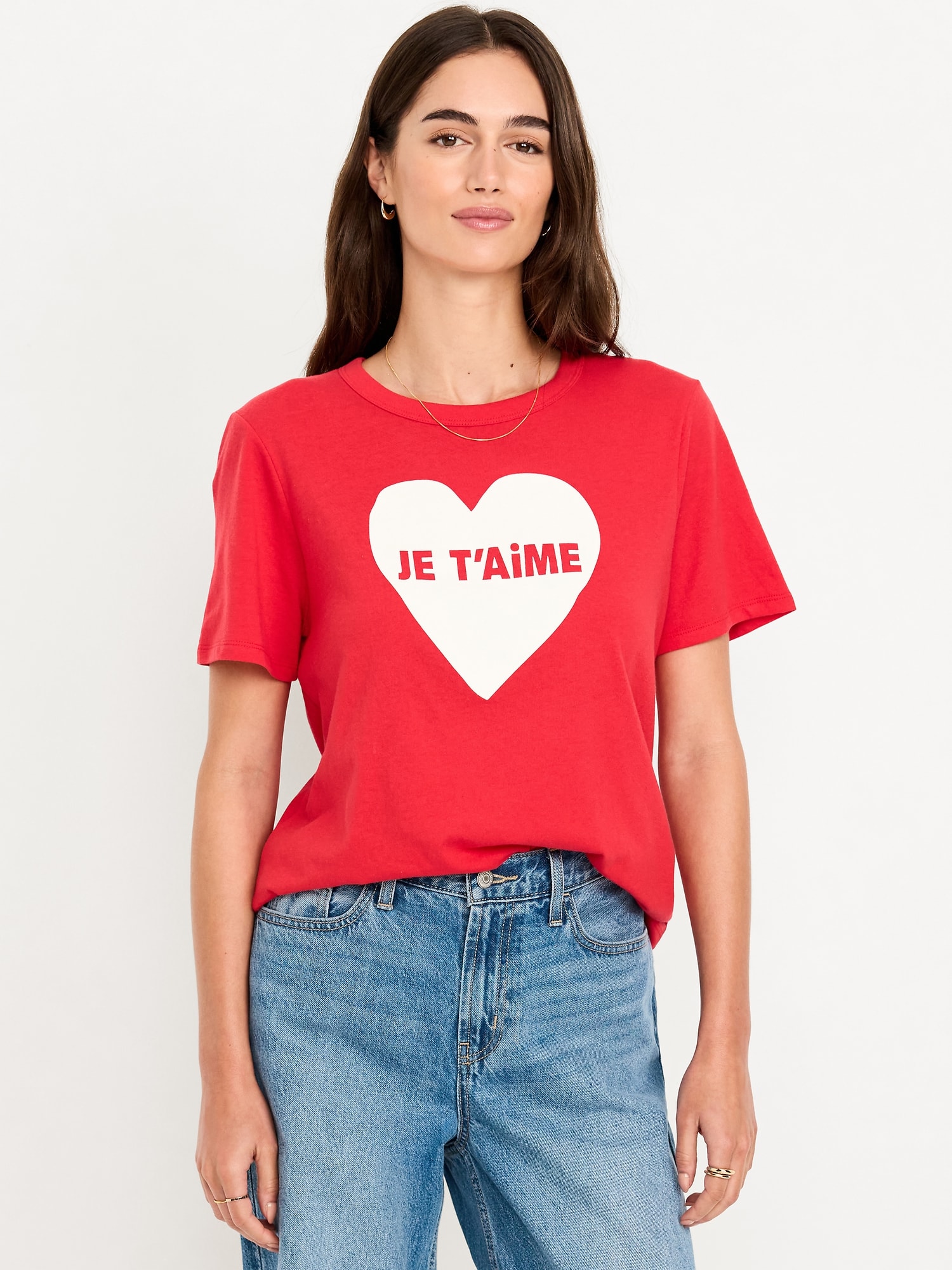 EveryWear Crew-Neck Graphic T-Shirt