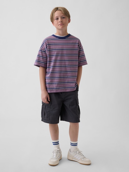 リラックスフィット イージーウエスト カーゴ ショートパンツ (キッズ)