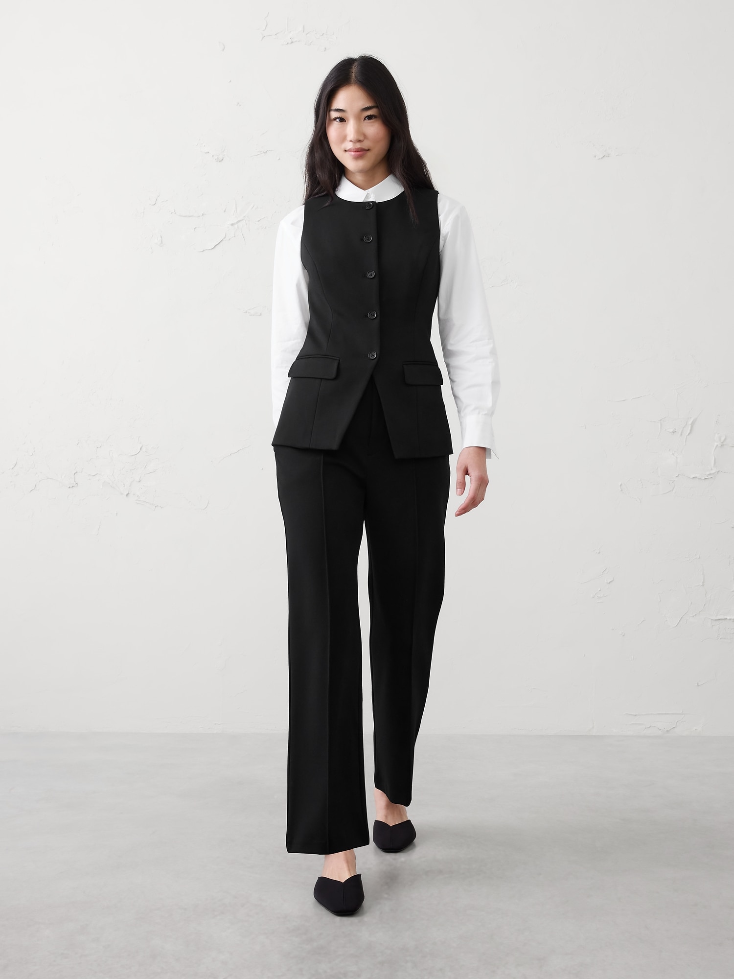 Long Ponte Cutaway Vest