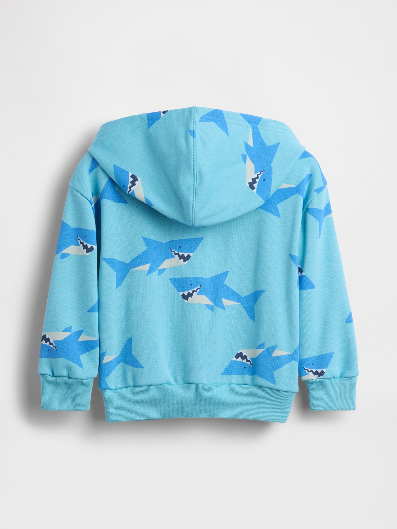 babyGap リラックスフィット GAPロゴ フレンチテリー ジップアップパーカー-1