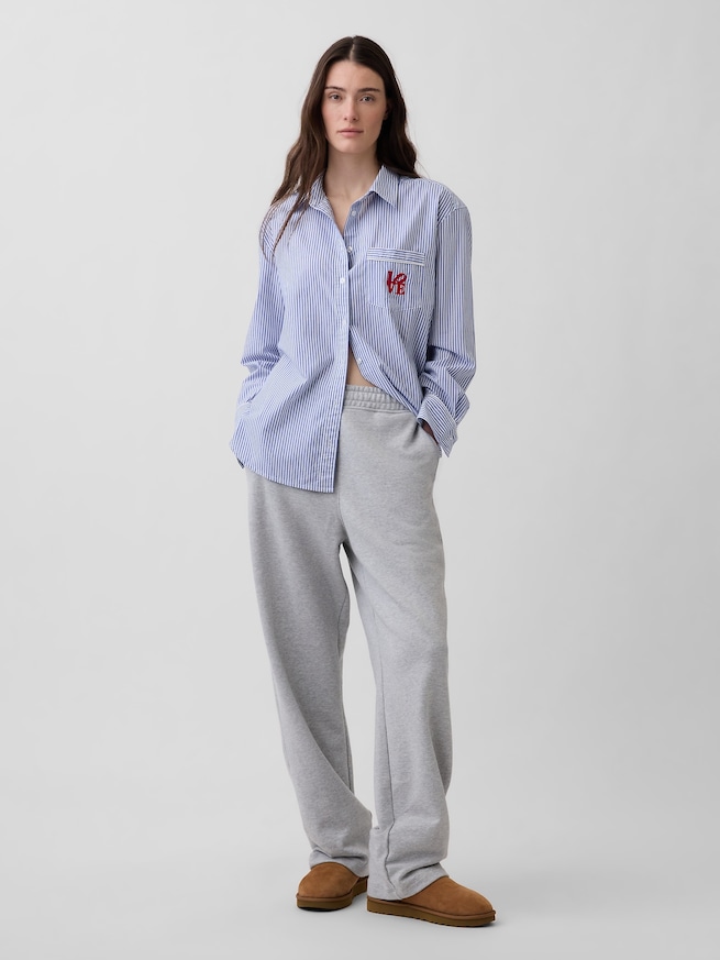 ロバート・インディアナ LOVE ポプリン パジャマシャツ-0