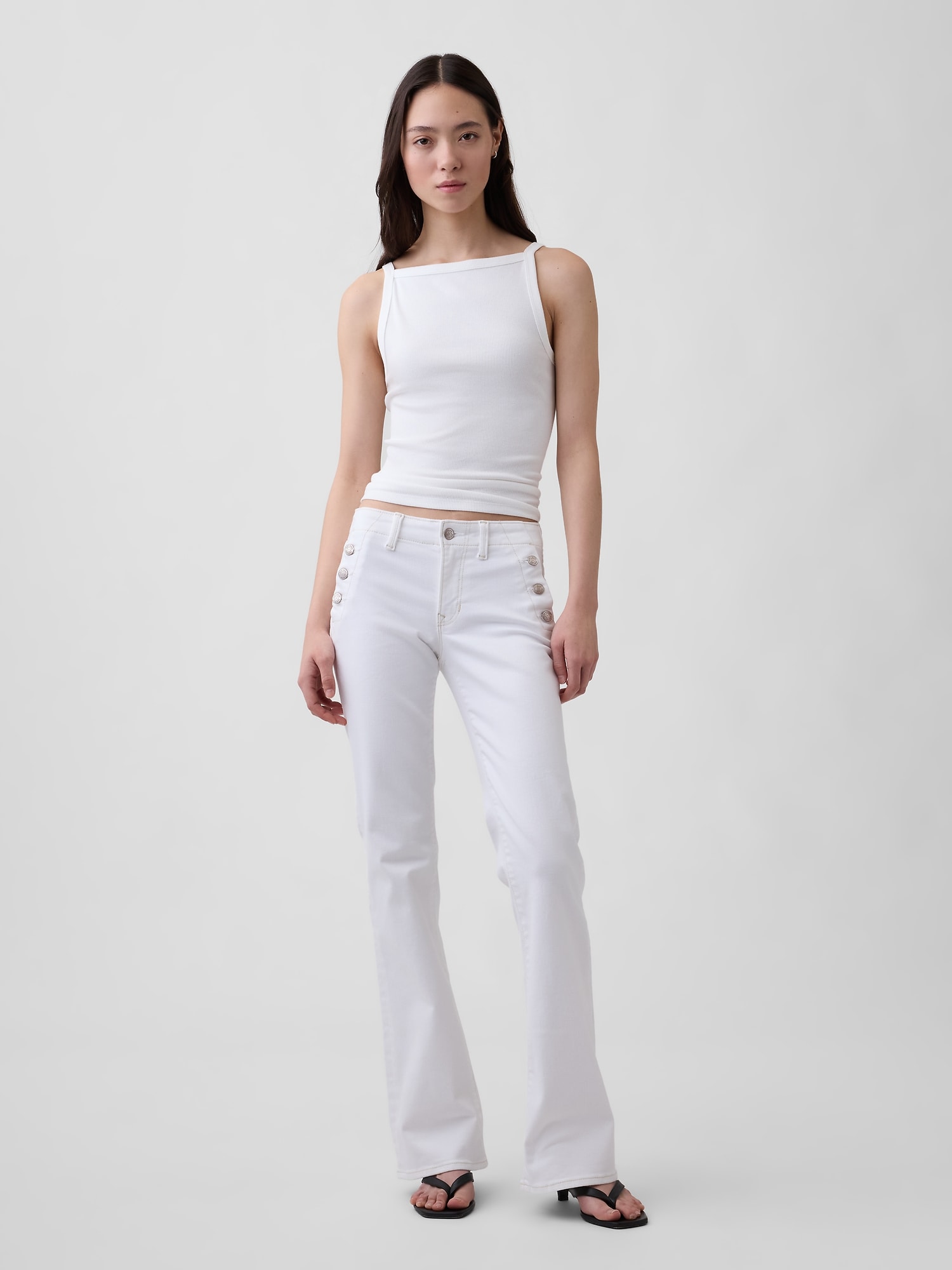 Low Rise Long & Lean Sailor Jeans