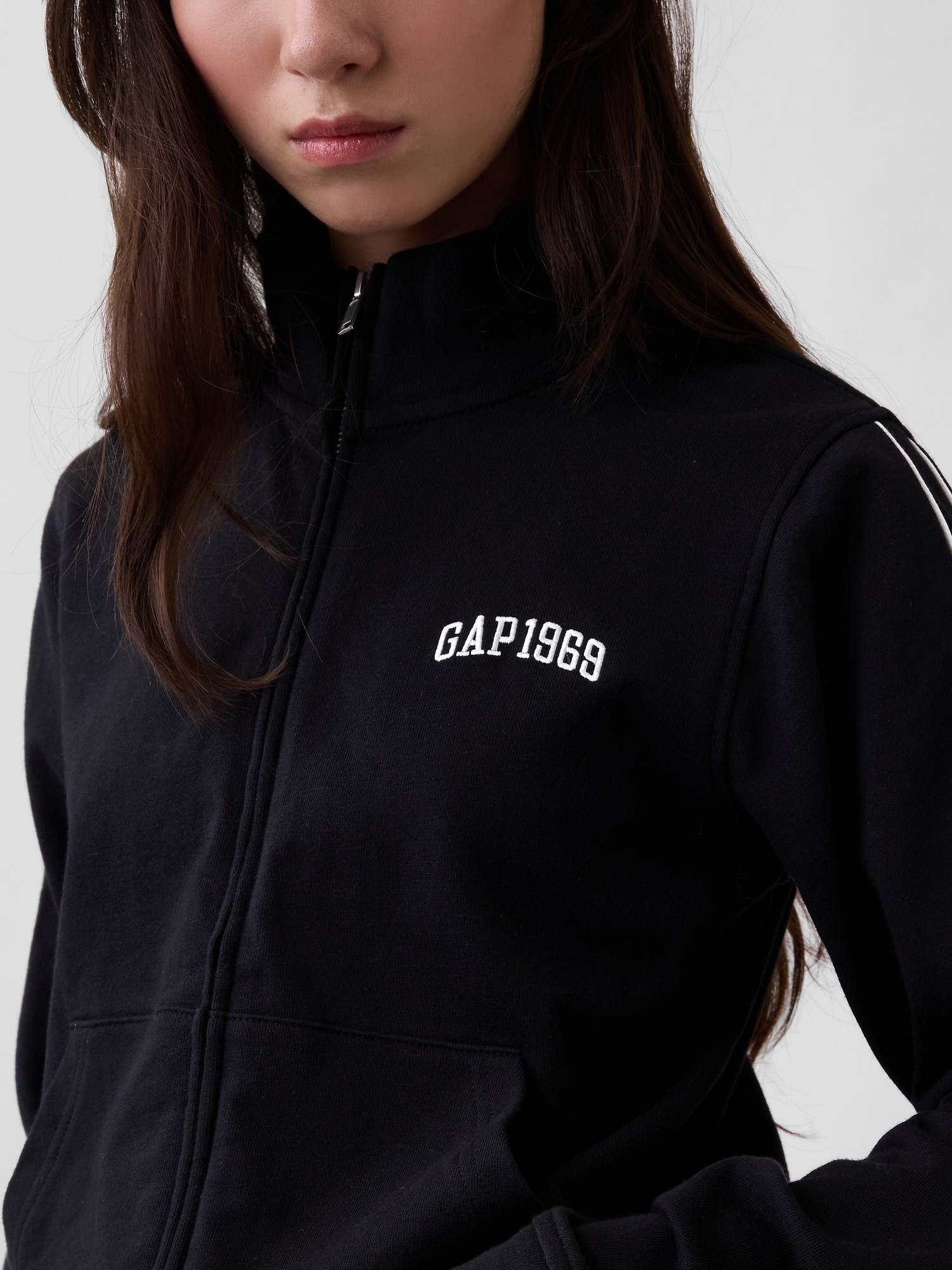 フレンチテリー GAP1969ロゴ トラックジャケット-3