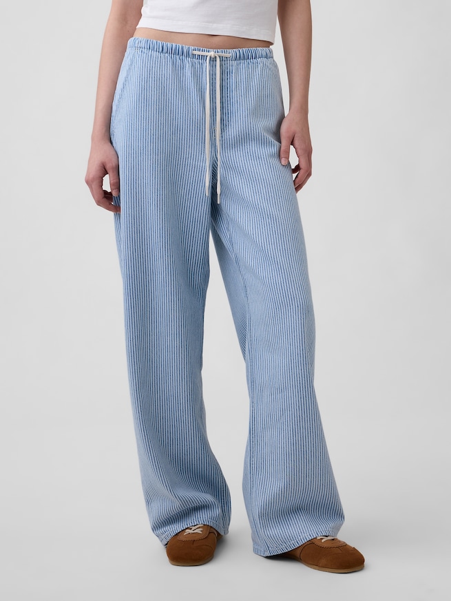 ローライズ ウルトラソフト '90s ルーズフィット デニム-1