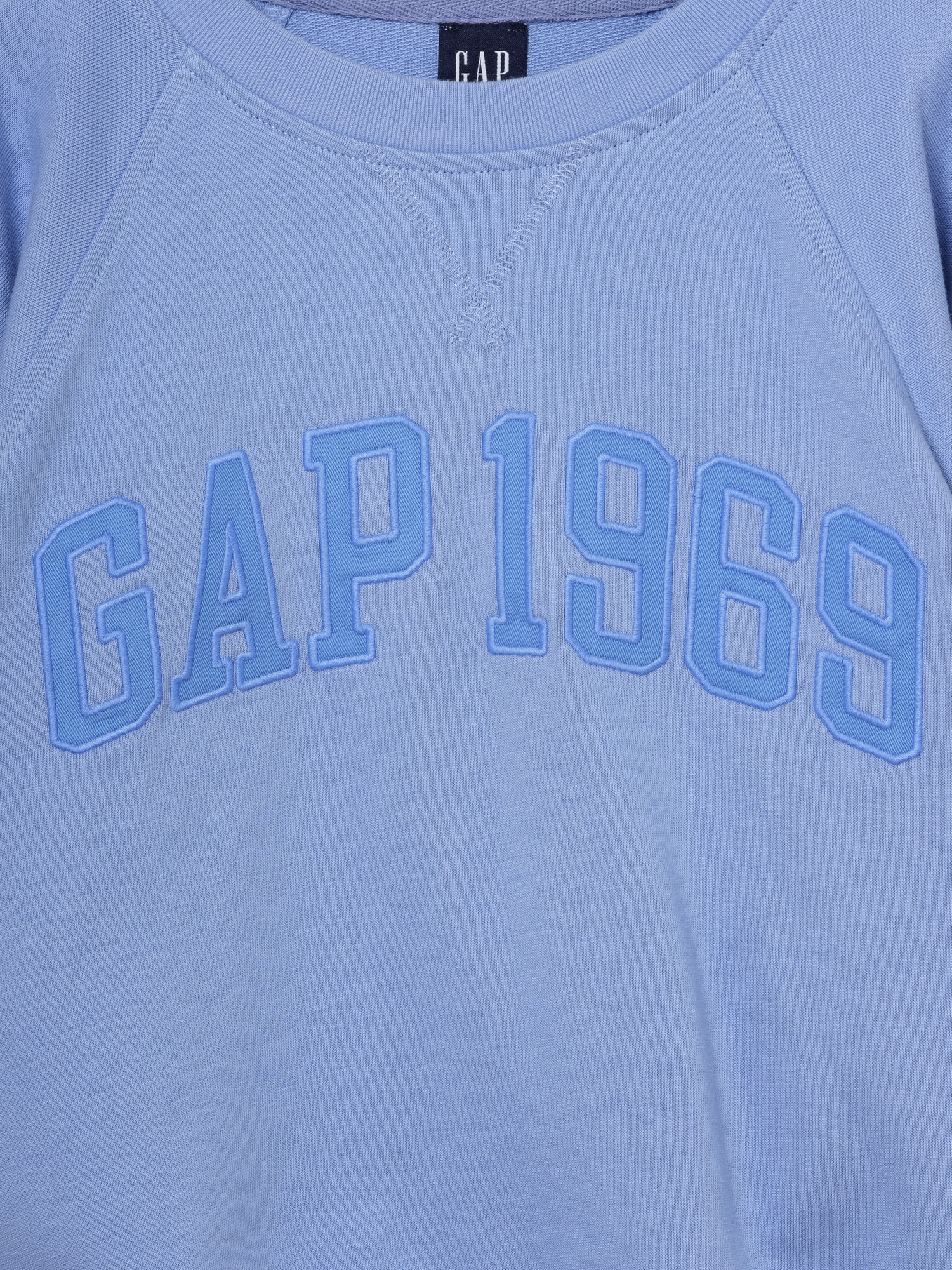 フレンチテリー ラグラン GAPロゴスウェットシャツ-4