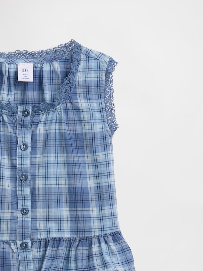 babyGap プレイド 2ピース コーデセット-2