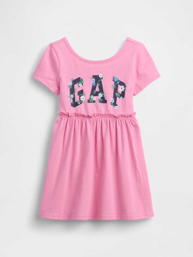 babyGap GAPロゴ ジャージーワンピース-2