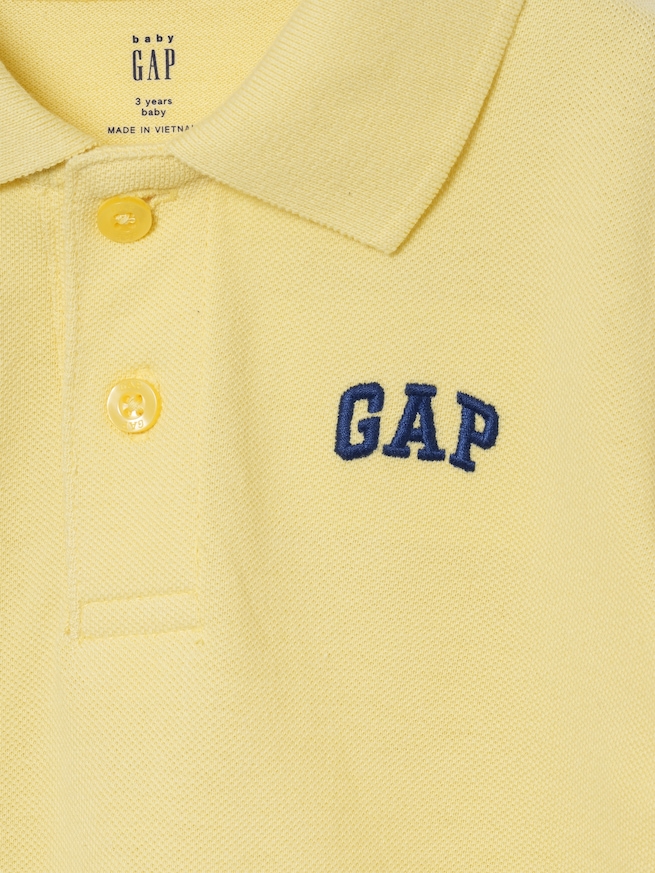 babyGap GAPロゴ ピケ ポロシャツ-2