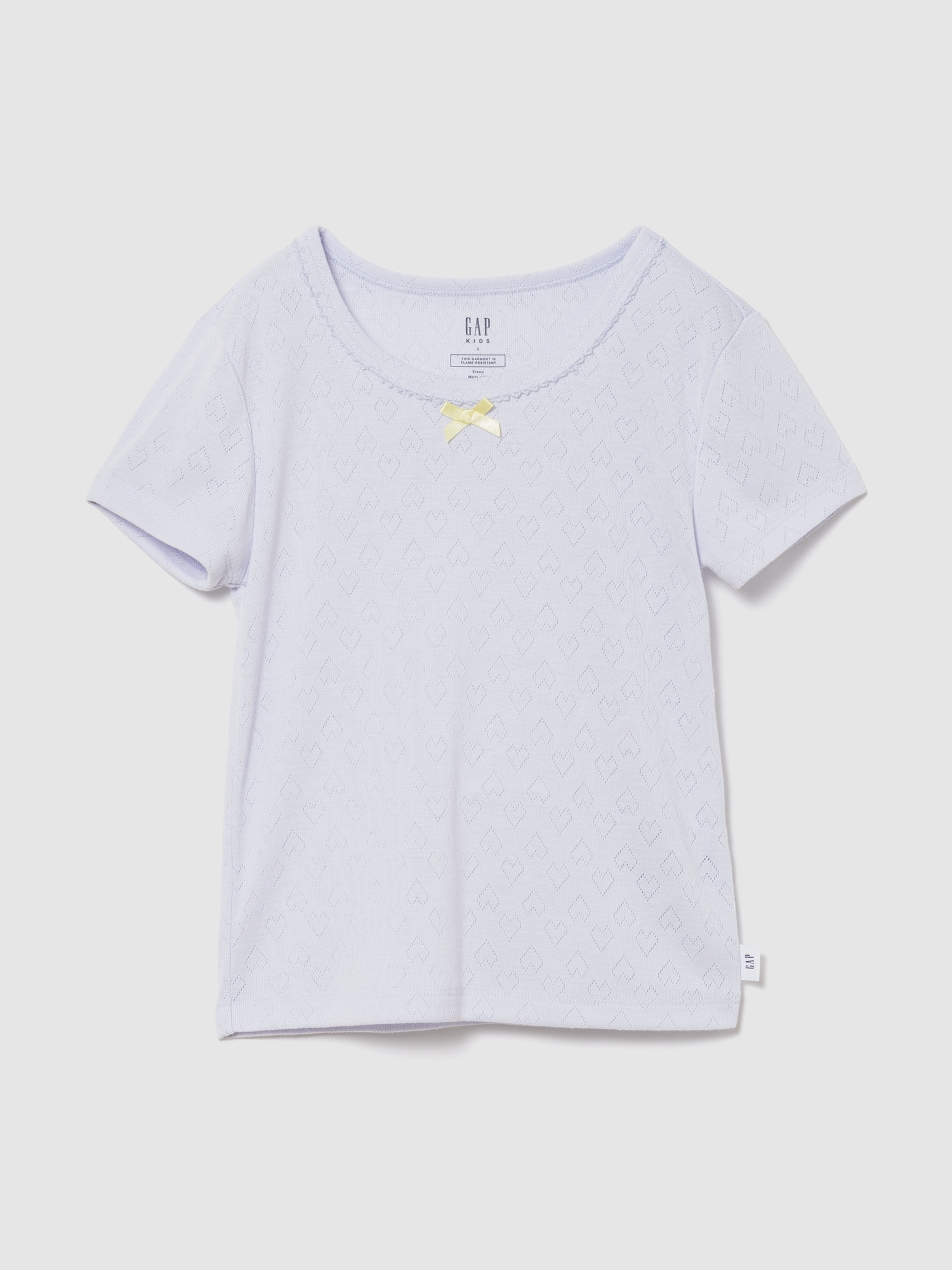 リサイクル ポインテール パジャマTシャツ (キッズ)-0