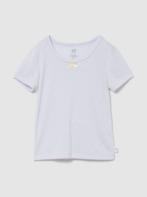 リサイクル ポインテール パジャマTシャツ (キッズ)