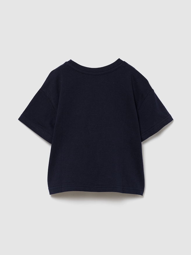 オーバーサイズ グラフィック GAPロゴTシャツ (幼児・ベビー)-1