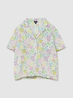 ポプリン パジャマシャツ