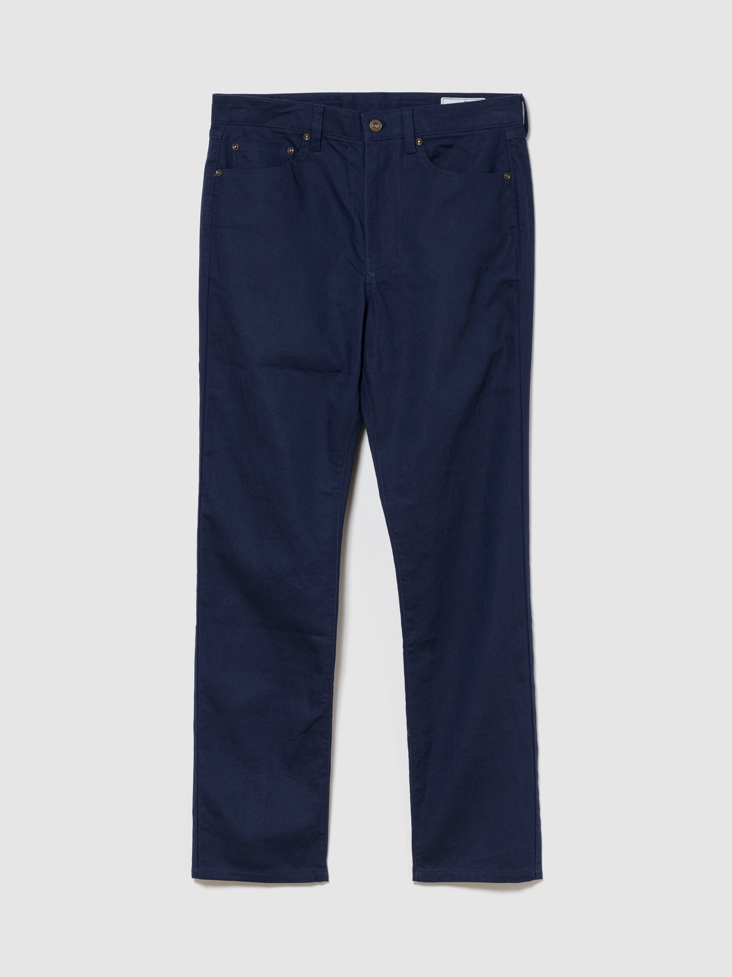 コットンリネン リラックスフィット ストレートパンツ-6