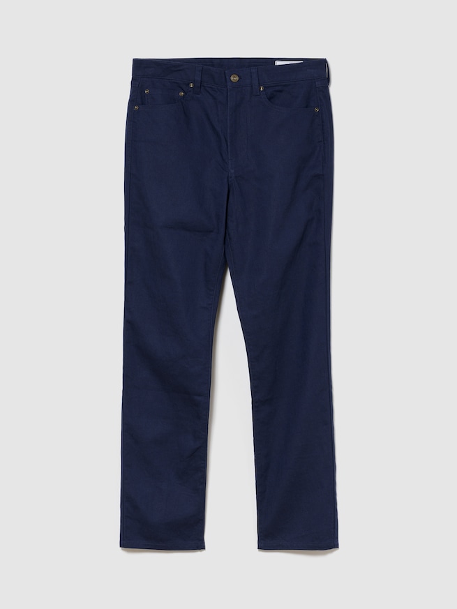 コットンリネン リラックスフィット ストレートパンツ-1