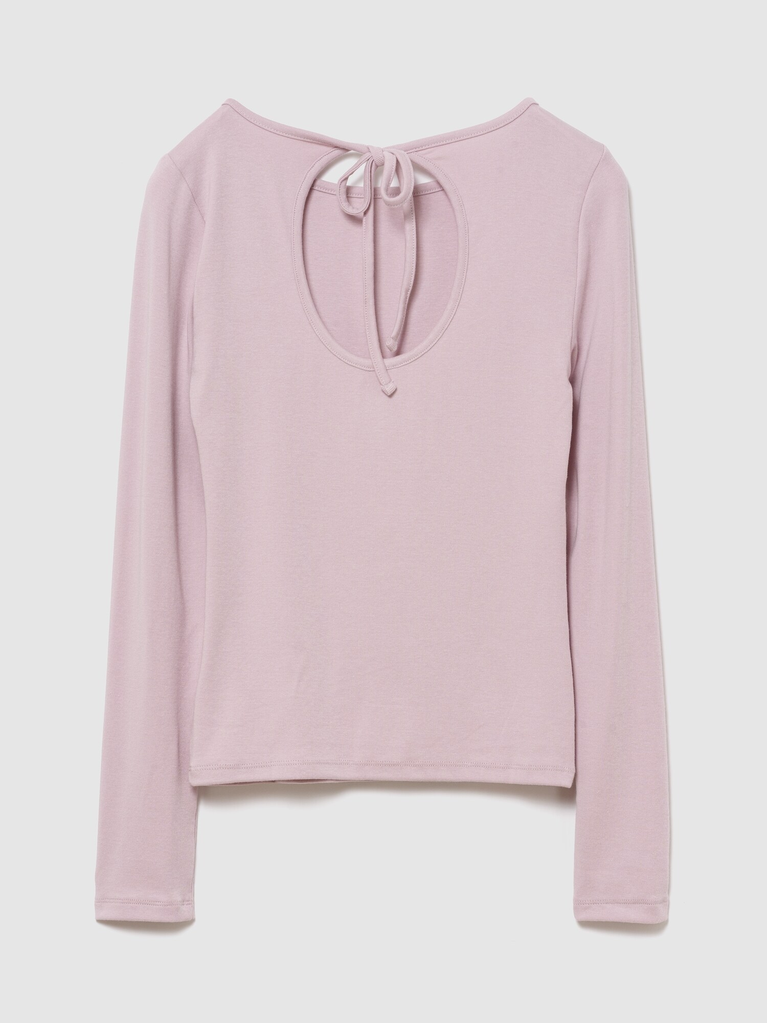 モダン バックタイ Tシャツ-1