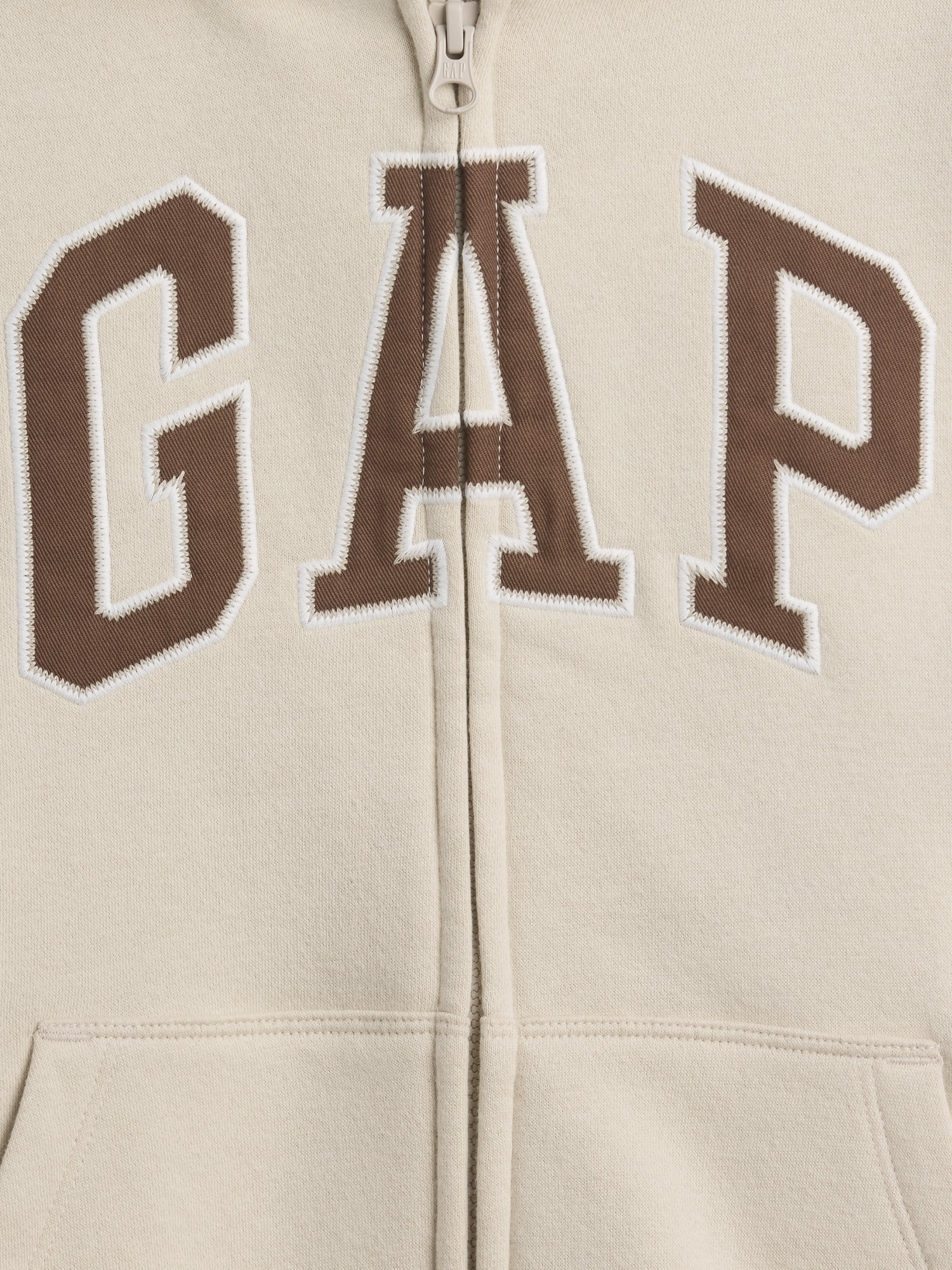 Gap公式オンラインストア | ヴィンテージソフト GAPロゴ ジップアップ